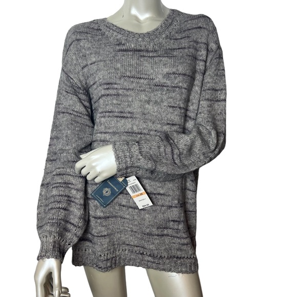 Democracy Gray Sweater Long Sleeve - Picture 13 of 13